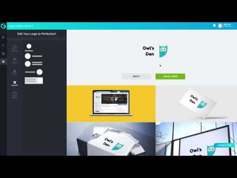 Glorify - Video 13: Creating a Brand Using the Logo Maker