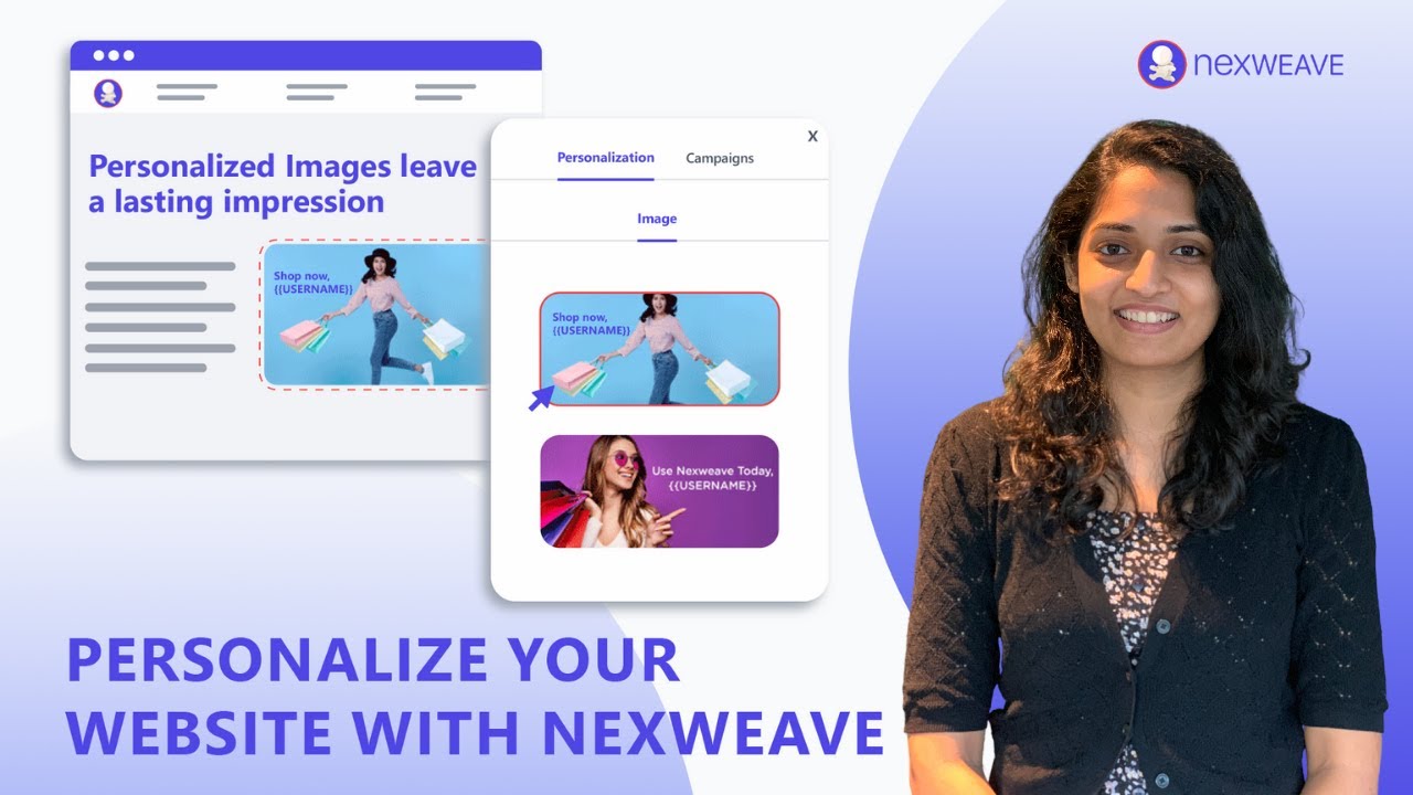 Personalize your website using Nexweave