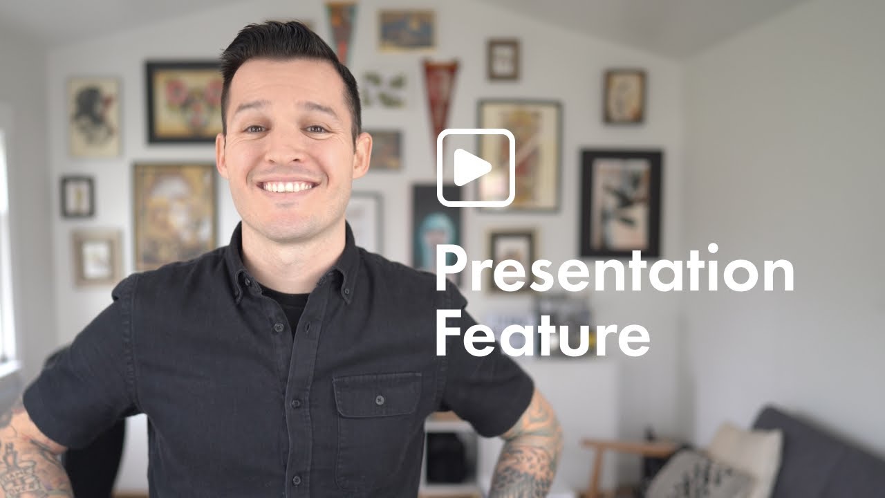 Presentation Feature Of Artboard Studio