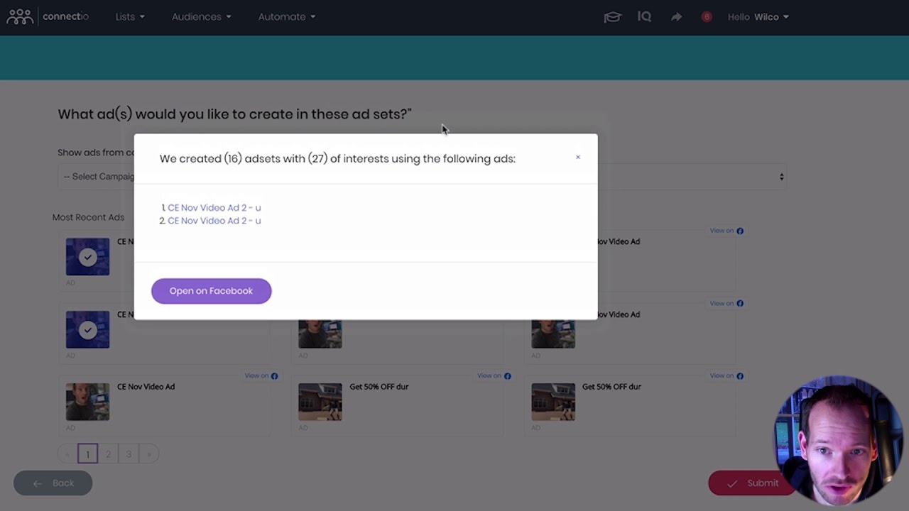 Knowledge Base - ConnectExplore - Audience Testing