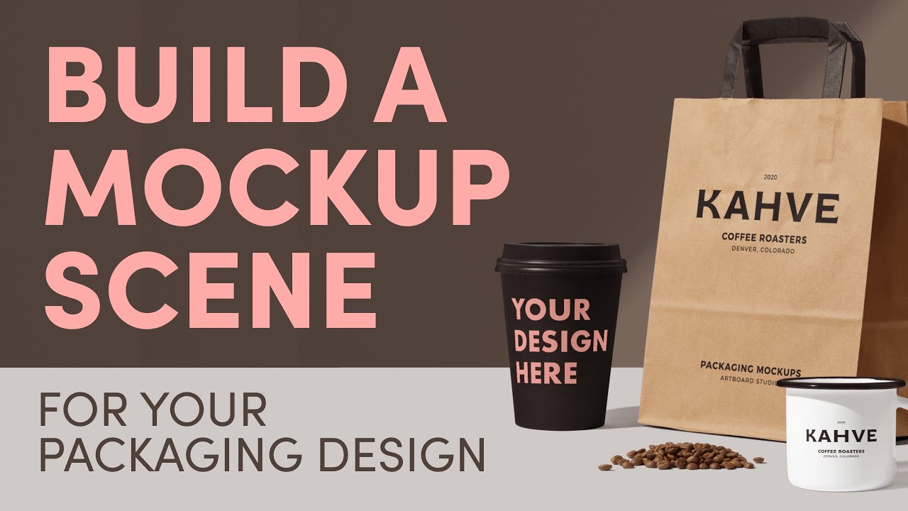 Create packaging mockup in your browser with the best mockup generator