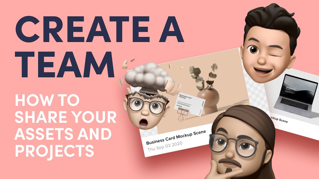 Create a team and share assets in Artboard Studio
