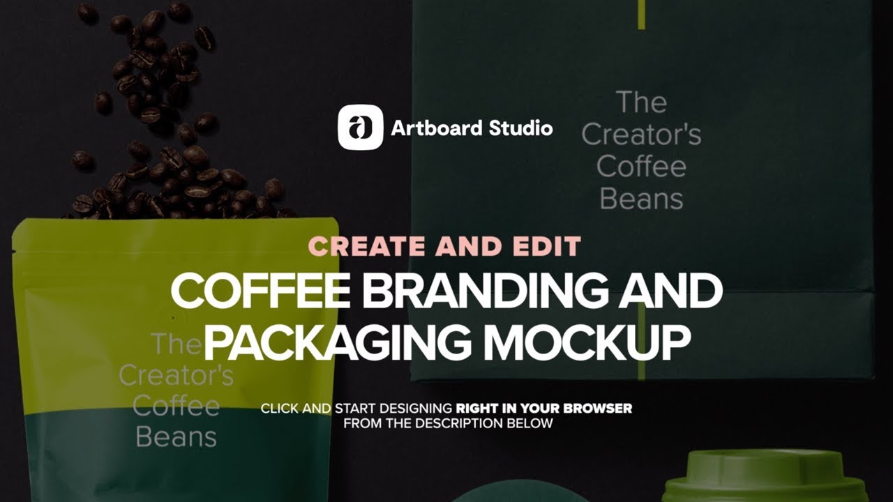 Coffee Branding And Packaging Mockup